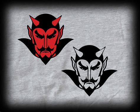 Red Devils Svg Devil Sports Svg High School Mascot School Etsy