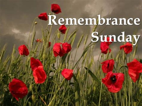 Remembrance Sunday Service At All 3 Churches Portsea Parish