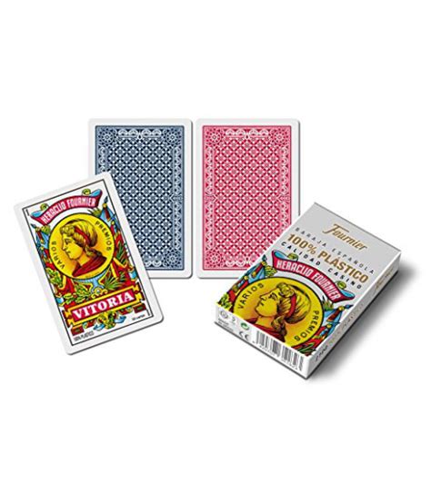 This is simply the spanish twist on the game, which can be used to teach or review spanish verbs or vocabulary. Fournier Plastic Spanish Playing Cards - Buy Fournier Plastic Spanish Playing Cards Online at ...