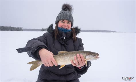 Places To Go Ice Fishing In Sunset Country Sunset Country Ontario