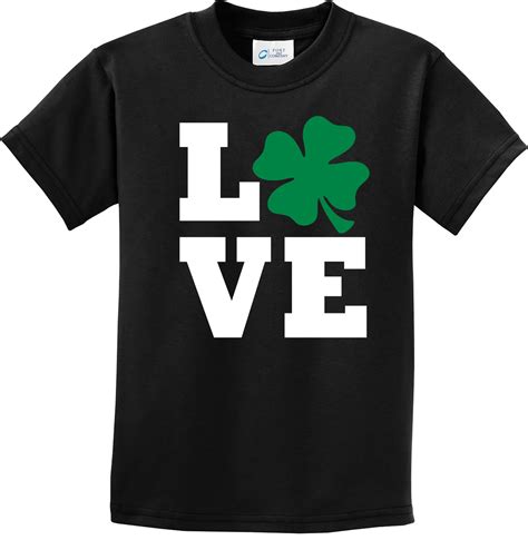 Patrick's day shirts from zazzle. St Patricks Day Love Shamrock Kids T-shirt - St Patricks ...