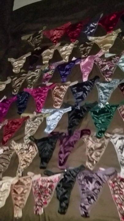 my victoria secret second skin satin thong collection xhamster