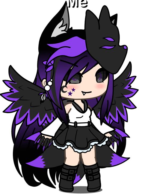 Half Of Me That Is Evil Cute Anime Chibi Cute Anime Character