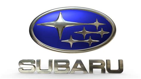 Subaru Logo 3d Model Ph