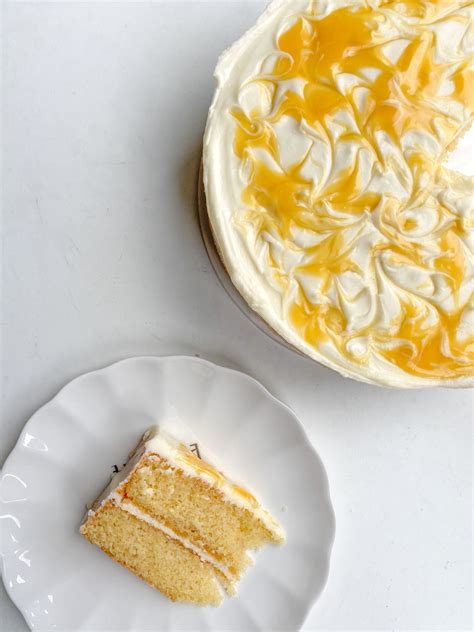 lemon passionfruit cake — osibakes