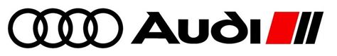 Pegatina Audi Sport Con Logo Tamaño Y Color A Elegir Vinyl Arte