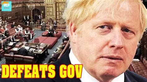brexit bill rejected by lords unelected peers repeatedly refuse to back boris legislation youtube