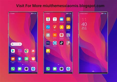 Colors V11 Theme Downloaded For Xiaomi Mobile Xiaomi Themes Miui