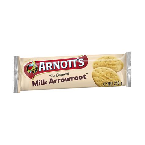 Buy Arnotts Milk Arrowroot Plain Biscuits 250g Coles