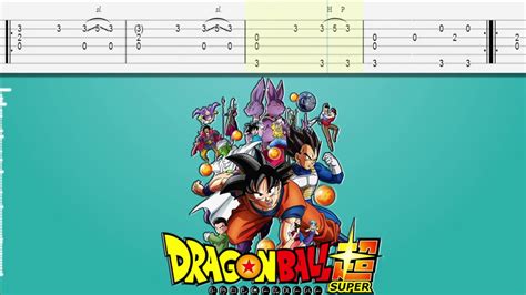 Because no one else uploaded it! Dragon Ball Super Opening Theme 1 - Chozetsu☆Dynamic! Guitar Tabs/Tutorial - YouTube