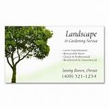 Pictures of Landscaping Business Cards Examples