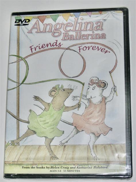 Angelina Ballerina Friends Forever Dvd 2002 Grand Slamm Dench Wyatt New 45986029195 Ebay