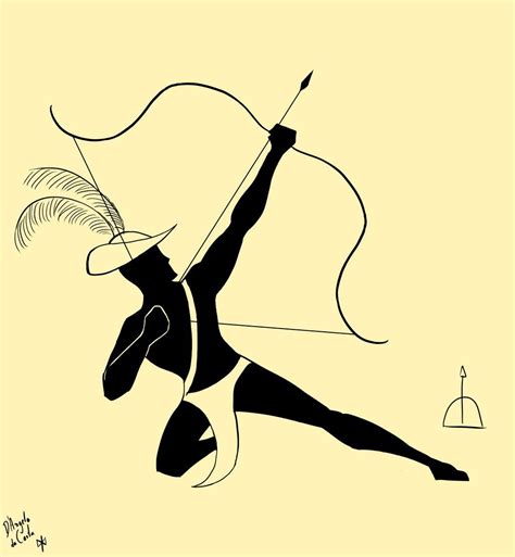 Ofá De Oxossi Desenho