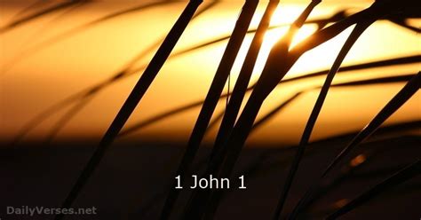 1 John 1 Nkjv And Nlt