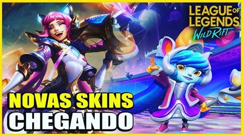 Wild Rift Novas Skins Chegando Em Breve E Atualiza Es League Of Legends Youtube