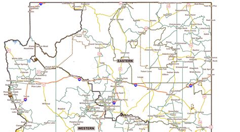 Map Of Northern Arizona