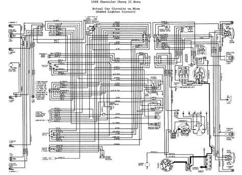 1968 Chevrolet Nova Wiring Diagram Each Circuit Highlight Flickr