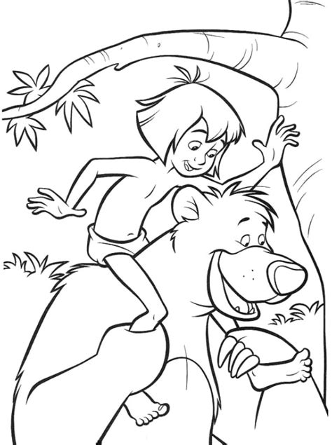 jungle book coloring pages  coloring pages  kids