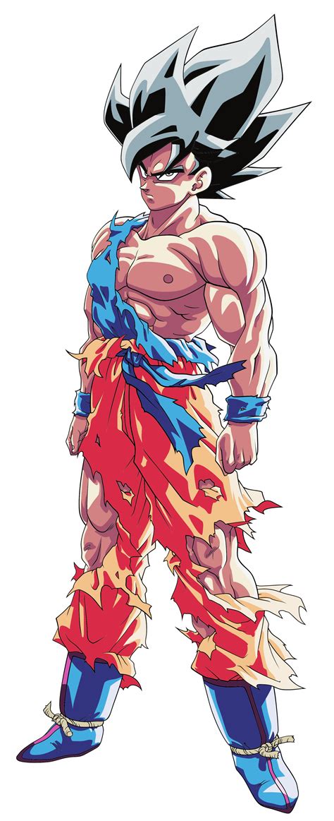 Goku Ssj Namek Ultra Instinct Palette 1 By Benj San