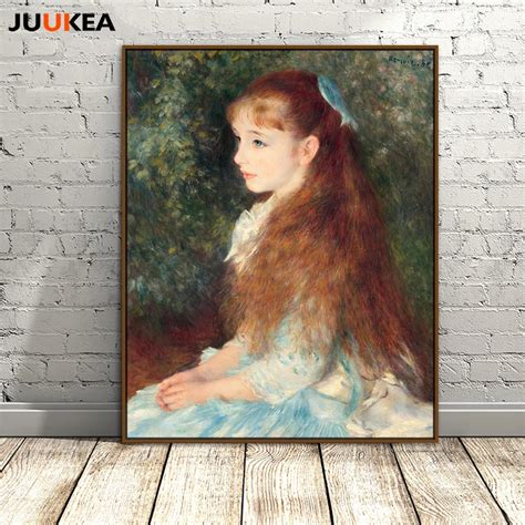 The Young Girl Elaine By Pierre Auguste Renoir Hd Portrait Arts
