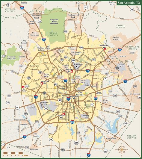 Pdf San Antonio Zip Code Map