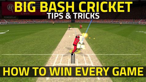 Big Bash Cricket Tips And Tricks How To Win Every Match Youtube