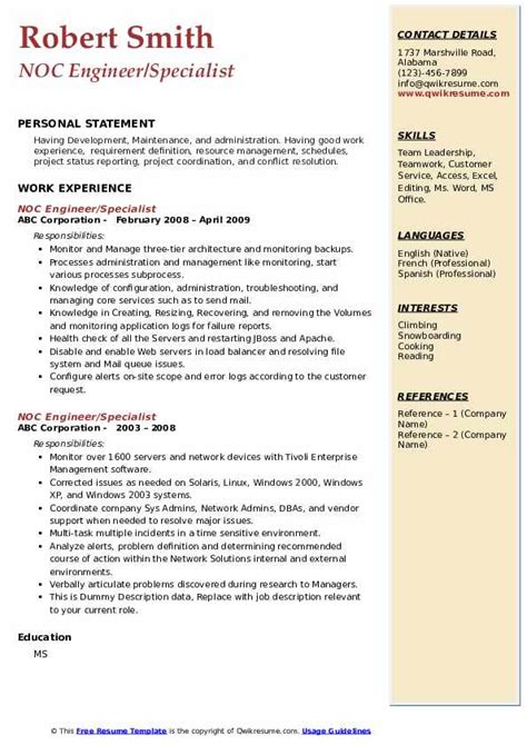 How to use the dating format for man to woman. Noc Engineer Resume Samples | QwikResume