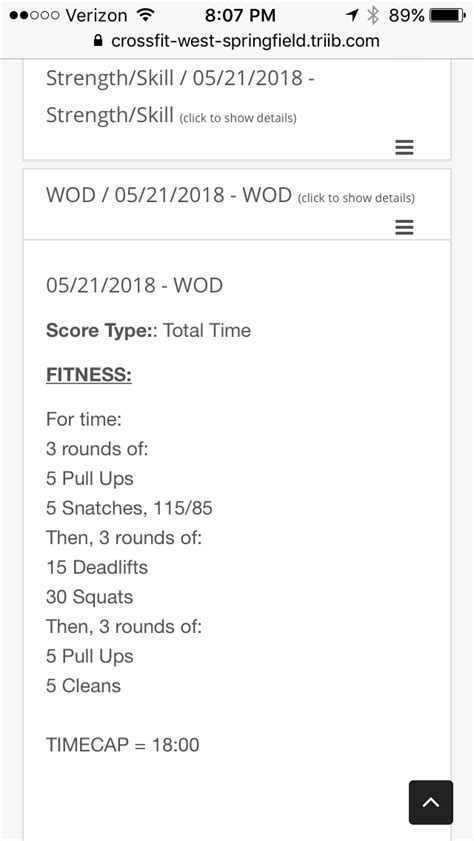Pin By Jessica Miller On Crossfit Crossfit Workouts At Home Wod