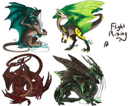 Flight Rising Dragon Skins By Deep Ci On Deviantart