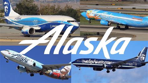 Retired Alaska Airlines And Horizon Air Special Liveries Youtube