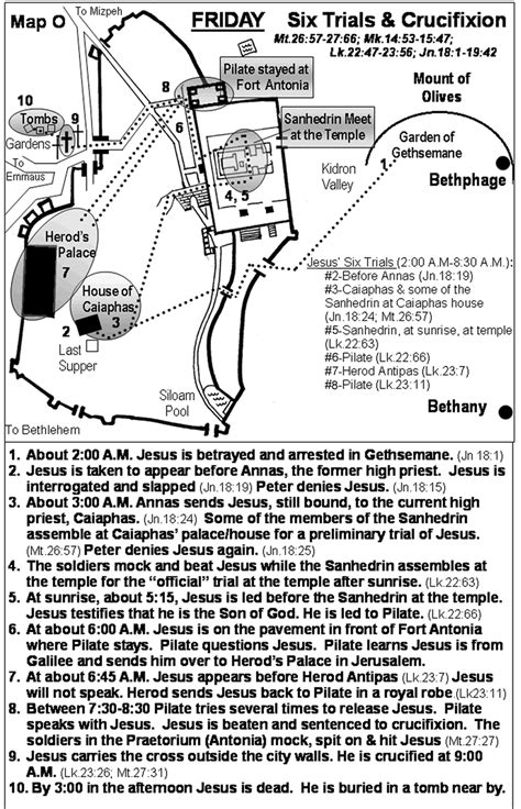 Free Printable Map Of Jesus Ministry