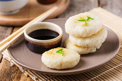 Japanese Pan Fried Rice Cakes Recipe