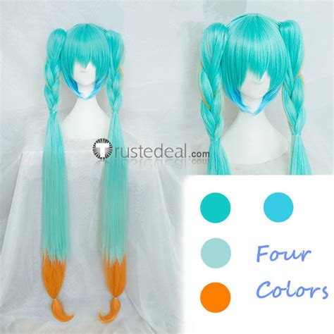 Beautiful Vocaloid Trick Or Miku Halloween Cosplay Wig For Your