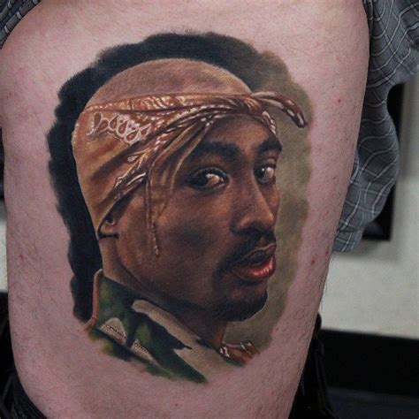 Portrait Tupac Tattoo Best Tattoo Ideas Gallery Tupac Tatuaje De