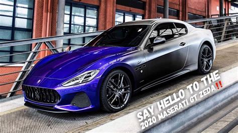 Maserati Says Goodbye To The Granturismo With This Special Zeda GT YouTube