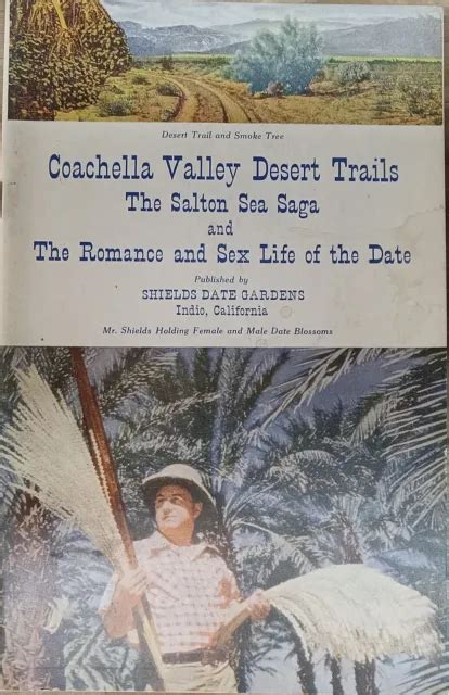 1957 Coachella Valley Desert Trails The Salton Sea Saga Shields Date