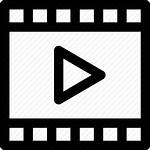 Icon Clip Film Stream Play Line Streaming