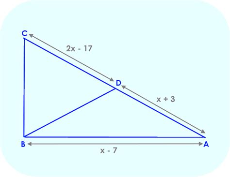 Although the triangle abc is not a right triangle, it does break into two right triangles. Right Triangles