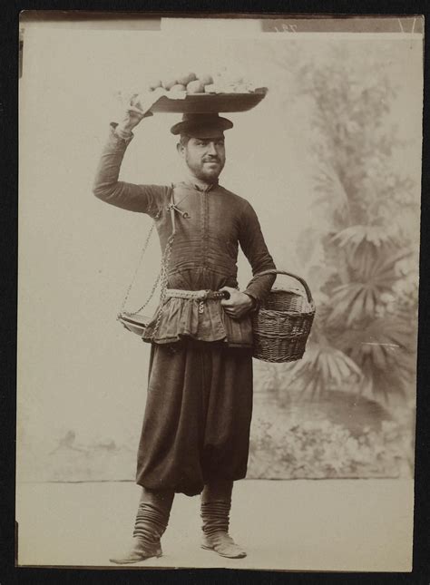 Portrait of an Armenian fruit seller (ca. 1900, from Dutch National