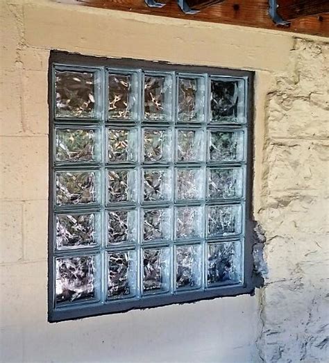Glass Block Pro Before And After Photo Set Glass Block Window