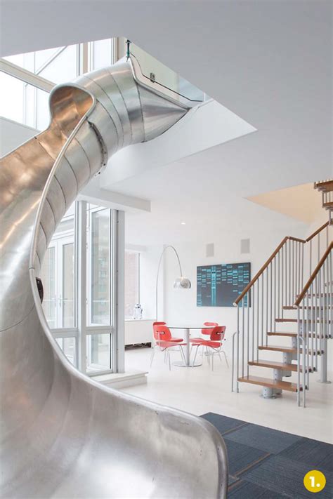 Slides In Houses The Top 5 Coolest Indoor Slides Curbly