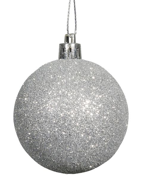 Silver Baubles 9 Pack - 60mm | Christmas Decorations | Buy online from The Christmas Warehouse