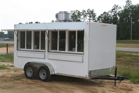 7 X 14 Concession Trailer Entry Level Russell Concession