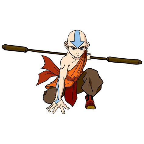 Learn How To Draw Aang Avatar Easy To Draw Everything