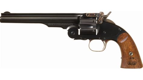 Us Smith And Wesson Model 3 Scholfield Second Model Revolver Rock