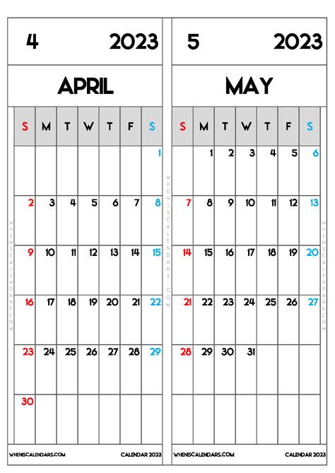 Calendar April May 2023 Pdf Pelajaran