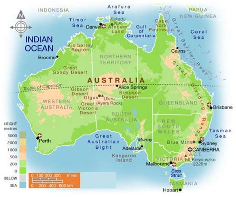 Detailed Maps Of Australia