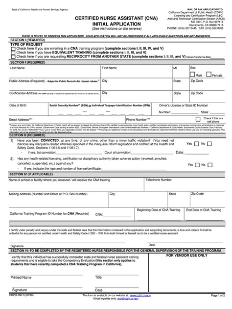 Cna Renewal 2019 2024 Form Fill Out And Sign Printable Pdf Template