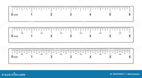 Inch Fractions On A Ruler Converting Decimal Numbers To Metric Vector