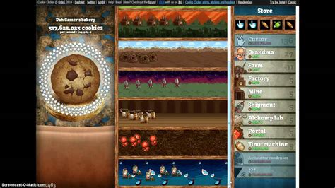 Cookie Clicker Part 1 My First Video Millions Of Cookies Youtube